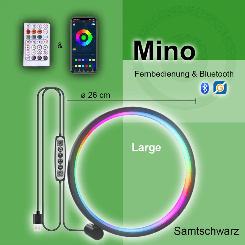 Hipberlin Mino™ - Die stylische Lampe für rundum jeden Platz